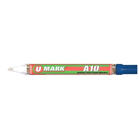 U-Mark UMARK10102 2 Mm A10 Paint Marker; Blue - 12 Per Box